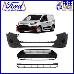 FORD TRANSIT CONNECT 2014 - 2017 FRONT BUMPER WITH GRILLES