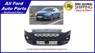 FORD FOCUS MK4 ST LINE 2018 2019 2020 FRONT BUMPER KIT OE QUALITY COMPLETE SPORT