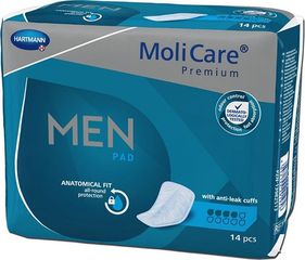 Hartmann MoliCare Premium Men Pad Protect ανδρικά επιθέματα ακράτειας 14 τμχ 168705