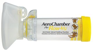 Aerochamber Plus Flow - Vu Anti - Static παιδικό με μάσκα - Trudell Medical