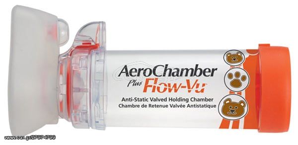 Aerochamber Plus Flow - Vu Anti - Static βρεφικό με μάσκα - Trudell Medical