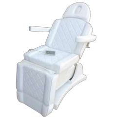Πολυθρόνα κρεβάτι ηλεκτρική με χειριστήριο 1,55 x 0,88 x 0,65 - 0,80m λευκό