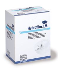 Hydrofilm I.V. Control Αυτοκόλλητο επίθεμα στερέωσης βελόνης Hartmann 9x7cm 50τμ
