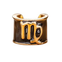 Charms στηθοσκοπίων με τα σύμβολα των ζωδίων Virgo - Παρθένος