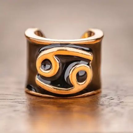 Charms στηθοσκοπίων με τα σύμβολα των ζωδίων Cancer - Καρκίνος-thumb-1