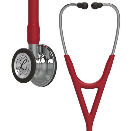 Στηθοσκόπιο Littmann 3M Cardiology IV 6170 Burgundy / Mirror Finish-thumb-2