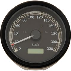 ΚΟΝΤΕΡ ELECTRONIC SPEEDOMETERS KPH PROGRAMMABLE 3-3/8" BLACK ΓΙΑ 99-03 FXD,FXDL,99-00 FXDX,FXDS-CON,99-03 XL1200/S,XL883/R, HUGGER