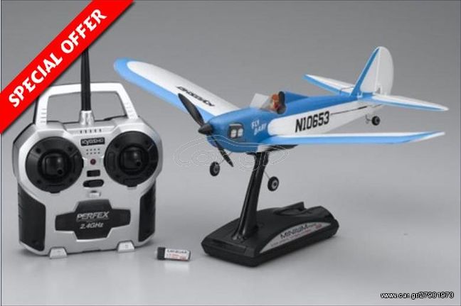 Kyosho '20 Minium Flybaby Readyset Blue