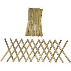 Φράχτης κήπου πτυσσόμενος - 260x60cm-Tesias Wooden Products
