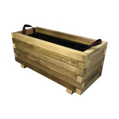 Ζαρντινιέρα Ξύλινη Παραλ/μη 70x30x32cm-Tesias Wooden Products