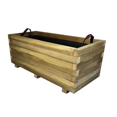 Ζαρντινιέρα Ξύλινη Παραλ/μη 90x40x36cm-Tesias Wooden Products