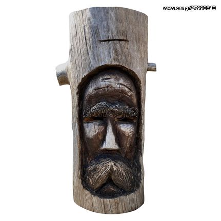 Σκαλιστός κορμός δέντρου Νο 11-Tesias Wooden Products