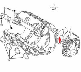 ΦΛΑΝΤΖΑ ΠΕΤΑΛΟΥΔΑΣ ΓΚΑΖΙΟΥ O-RING THROTTLE GASKET PEUGEOT CITROEN TU ΓΝΗΣΙΟ ΑΝΤΑΛΛΑΚΤΙΚΟ 