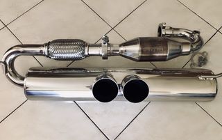 SMART FORTWO 451 (84-98-102) EXHAUST SYSTEM PERFORMANCE WITH CAT 200cpsi 42mm - 45mm