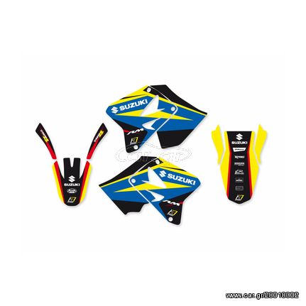 ΛΥΡΗΣ BLACKBIRD RACING ΣΕΤ ΑΥΤOKOΛΛΗΤΑ DREAM 4 ΓΙΑ SUZUKI RM 125 2001-2012, 2318N