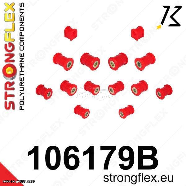 Mazda MX-5 NC STRONGFLEX ΣΙΝΕΜΠΛΟΚ ΠΟΛΥΟΥΡΕΘΑΝΗΣ KIT ΠΙΣΩ ΑΞΟΝΑ 106179B: Rear suspension bush kit KB STORE