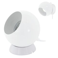 PETTO 1 ΕΠΙΤΟΙΧΙΟ/ΕΠΙΤΡΑΠΕΖΙΟ ΦΩΤΙΣΤΙΚΟ LED GU10 ΛΕΥΚΟ 94513 EGLO