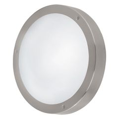 LED-ΦΩΤΙΣΤΙΚΟ ΤΟΙΧΟΥ ΑΝΟΞΕΙΔΩΤΟ ΑΤΣΑΛΙ/ΛΕΥΚΟ VENTO 1