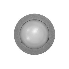 ΦΩΤ.9732 ΑΛΟΥΜΙΝ ΕΠΙΤΟΙΧΟ ΣΤΡΟΓΓΥΛΟ ΓΚΡΙ 5LED 0.3W ΨΥΧΡΟ