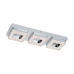 LED-ΦΩΤΙΣΤΙΚΟ ΤΟΙΧΟΥ/ΦΩΤΙΣΤΙΚΟ ΟΡΟΦΗΣ/3 ΧΡΩΜΕ/ΚΡΥΣΤΑΛΛΟ FRADELO 95656 EGLO