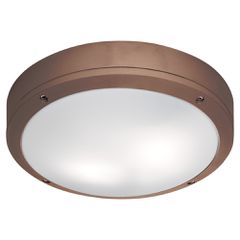 Πλαφονιέρα Καφέ Round Leros 4049203 VIOKEF