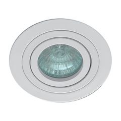 Χωνευτό Σποτ Λευκό Round Adj D:92 Richard 4106401 VIOKEF