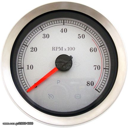 ΚΟΝΤΕΡ TACHOMETER SLVR 04- ΓΙΑ 04-13 FLHT/FLHR,04-11 FXD/FXDL, 04-13 XL MODELS 