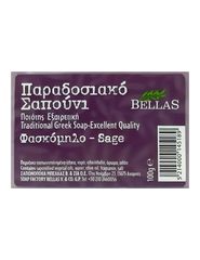 Κλασικό Παραδοσιακό Σαπούνι Bellas Φασκόμηλο 100gr