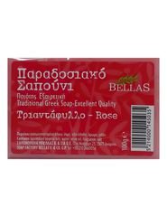 Κλασικό Παραδοσιακό Σαπούνι Bellas Τριαντάφυλλο 100gr