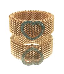 Δαχτυλίδι ροζ χρυσό Κ9 με σχέδιο καρδιά M260