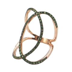Δαχτυλίδι σε ροζ χρυσό Κ18 με φυσικά ζιρκόνια σε πράσινο χρώμα Νο.53 και βάρος 5.17 γραμμάρια
Θα φροντίσουμε για τη συσκευασία δώρου