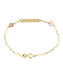 Παιδική Ταυτότητα Κ9 Καρδιές με Σμάλτο 16,5εκ 11132H