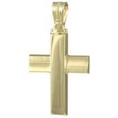 Σταυρός σε χρυσό Κ14 λουστραριστός και ματ για βάπτιση ή για αρραβώνα Διαστάσεις Σταυρού 32Χ19 χιλιοστά και βάρος 2.55 γραμμάρια
Θα φροντίσουμε για τη συσκευασία δώρου