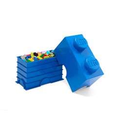 LEGO® ΚΟΥΤΙ ΑΠΟΘΗΚΕΥΣΗΣ ΟΡΘΟΓΩΝΙΟ ΜΙΚΡΟ ΜΠΛΕ - 40021731