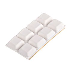Προστατευτικό Αυτόκολλητο Λευκό 18x18x75mm 8Τμχ