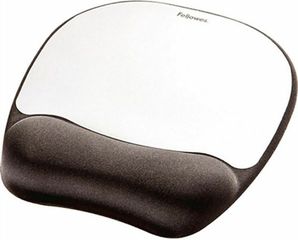 Fellowes 9175801 Mouse Pad Μαύρο / Ασημί