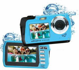 EasyPix Aquapix W3048 Edge Compact Φωτογραφική Μηχανή 13MP 3" pixels Μπλε