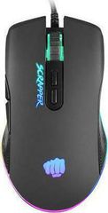 Natec Scrapper RGB Gaming Ποντίκι 6400 DPI Μαύρο