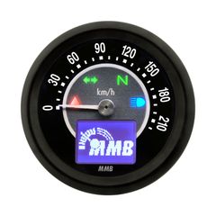 ΚΟΝΤΕΡ MMB 48mm electronic speedometer Target 220kmh black