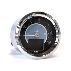 ΚΟΝΤΕΡ MMB 48mm electronic speedometer Target 120mph chrome