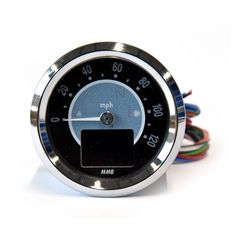 ΚΟΝΤΕΡ MMB 48mm electronic speedometer Target 120mph chrome-thumb-1