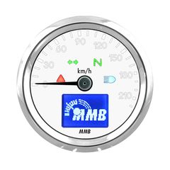 ΚΟΝΤΕΡ MMB 48mm electronic speedometer Basic 220kmh chrome