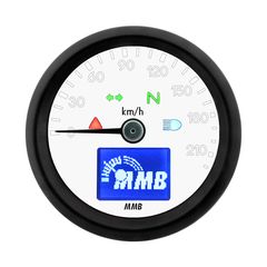 ΚΟΝΤΕΡ MMB 48mm electronic speedometer Basic 220kmh black