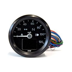 ΚΟΝΤΕΡ MMB 48mm electronic speedometer Basic 120mph black-thumb-1