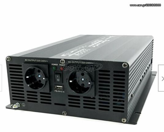  Inverter ΤΡΟΠΟΠΟΙΗΜΕΝΟΥ ΗΜΙΤΟΝΟΥ 3000/6000 watt, 12V - 230 V SOLARTRONICS