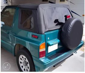 Suzuki Vitara 1988-1998 Τέντα Exclusive (Soft Top) Με Αποσπώμενα Παράθυρα - [X-Power]
