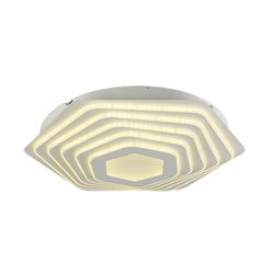 Επίτοιχο φωτιστικό LED "HERVAS" LEGGENDA 125W λευκό με ασύρματο τηλεχειρισμό 3+1 ψυχρό - φυσικό - θερμό