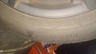 Ζαντολάστιχα μαύρο αλουμίνιο HANKOOK 185/60 R15 AllWeather 4τεμ.-thumb-3