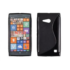 Nokia Lumia 730/735 S-Line Silicone black