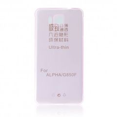 Samsung Galaxy Alpha Ultra Slim 0.3mm Silicone pink